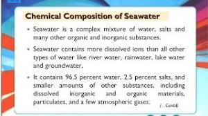 021 properties of sea water es you