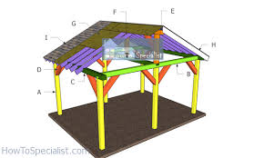 How To Build A 16 12 Gable Gazebo Roof