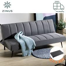 zinus quiin sleeper sofa bed 4 colors