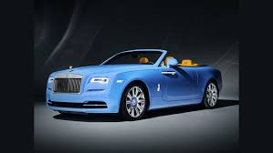 Bespoke Rolls Royce Dawn Gets One Off Blue Paint