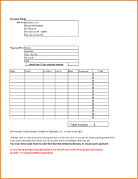 Independent Contractor Invoice Example Zrom Tk Templates Word