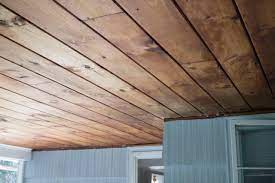 remove mold from a wooden ceiling