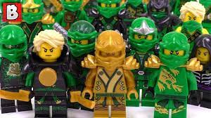 Every Lloyd Minifigure Ever Made!!! LEGO Ninjago Collection Review - YouTube