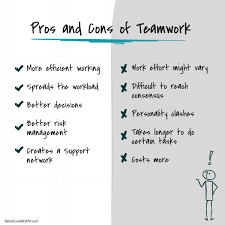 14 universal pros and cons of teamwork
