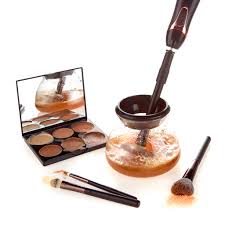 makeup brush cleaner splashes spills