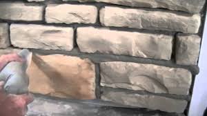 installing stone veneer mortar grout