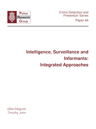 Pdf Intelligence Surveillance And Informants Integrated
