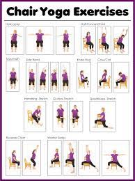 printable chair exercises for seniors