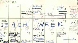 Beach Week Brett Kavanaughs All Caps Calendar Entry Explained 1