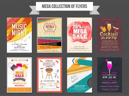 Mega Collection Of Eight Different Flyers Design Based On Sale And