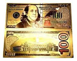 Shine like a celebrity or rapper with our bling. New Style 999999 24k Gold 100 Dollar Bill Usa Banknote In Schutz Hulle Freie S H Ebay
