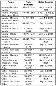 cebu pacific cancels flights amid ncr