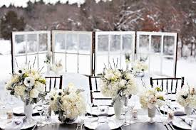 warm winter outdoor wedding