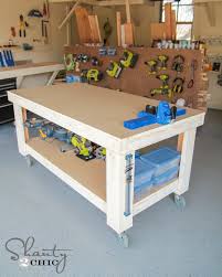 Posts related to garage workbench design ideas. New Year New Workbench Baby Shanty 2 Chic