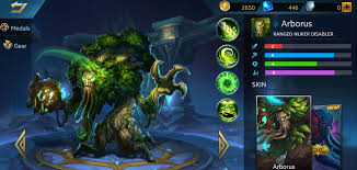 Heroes Evolved Arborus Build Guide