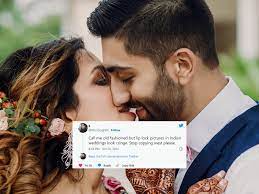 is kissing in indian weddings cringe
