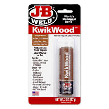 Epoxy fillers come in a number of materials, including colloidal silica, microballoons, and microfibers. J B Weld Kwikwood 1 Oz Filler 8257 The Home Depot