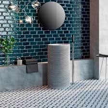 Dark Blue Wall Tiles For Bathrooms And