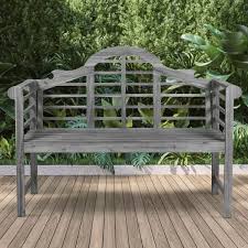 Acacia Outdoor Garden Patio Bench