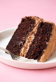 Chocolate Fudge Cake With Oil gambar png