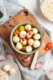 marinated mozzarella bocconcini