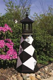 Cape Lookout Wooden Garden Lighthouse