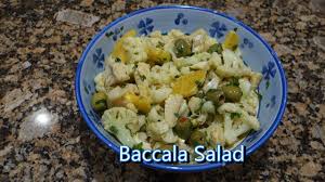 italian grandma makes baccala salad