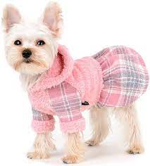fuzzy dog dress dog sweaters for small