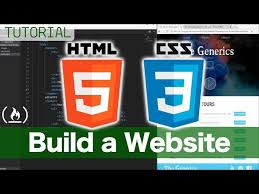 html and css tutorial create a