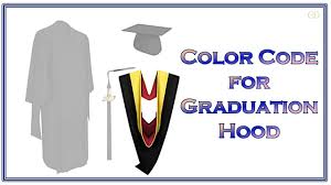 color code for graduation hood 30