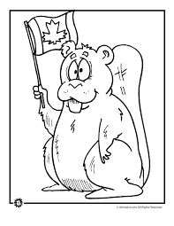 They have large, yellowish teeth that continue to grow throughout their lives. Proud Canada Beaver Coloring Page Woo Jr Kids Activities