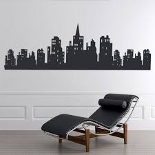 City Skyline Cityscape Wall Sticker