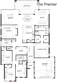 One story homes can be wide or narrow, shallow or deep, small or large, and of any style you can. Great Floor Plan New House Plans Single Story House Floor Plans Single Storey House Plans
