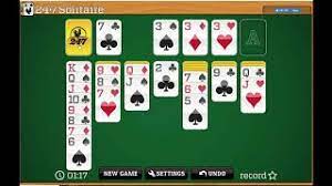 The order of cards within the pile changes after playing one of these cards. 24 7 Solitaire Klondike 3 Deal Card Solitaire Game Free Online Card Game Youtube