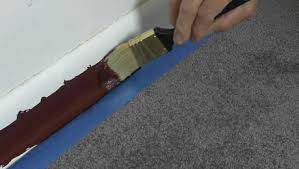 carpet when painting baseboard