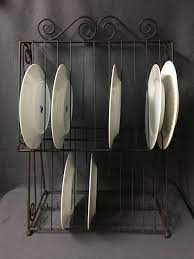 Metal Plate Rack Wall Plate Rack Dish