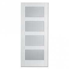 Contemporary White Glazed Internal Door