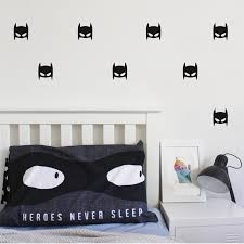 Batman Mask Wall Stickers Removable