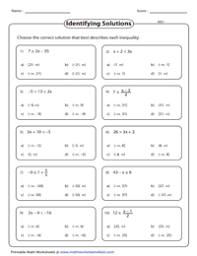 Best mathworksheets4kids answers gallery worksheet from math worksheets 4 kids, source:dutapro.com. Two Step Inequalities Worksheets
