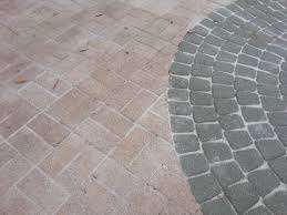 Continue until all the joints are completely packed with sand, use a leaf blower to remove any excess sand that is left on the surface. Polymeric Sand Use In Your Interlocking Brick Pavers Paver Sealing And Repair Seal N Lock Tampa Clearwater Saint Pete Belleair Dunedin Safety Harbor Seminole