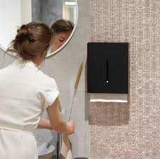 Buy Black Modern Paper Towel Dispenser