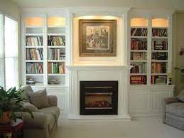 Electric Fireplaces With Bookshelves