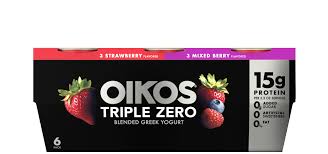 mixed berry oikos triple zero