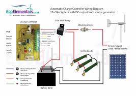 Connect the inverter to solar battery. Charge Controller Wiring Diagram For Diy Wind Turbine Or Solar Panels Instructables