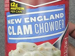 chunky soup new england clam chowder