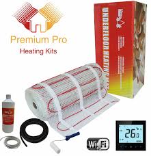 electric underfloor heating mat kit