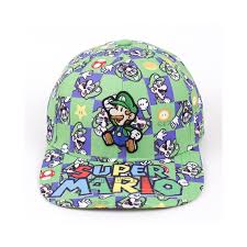 Unisex Fashion Baseball Cap Super Mario Bros Snapback Hat Summer Casual Caps For Men Women