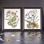 pressed flower art pictures so easy