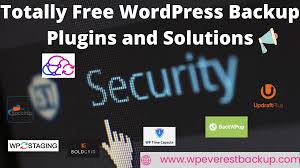 10 totally free wordpress backup plugin