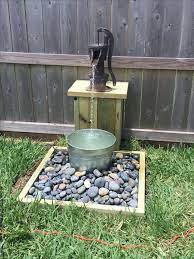 Diy Garden Fountains Garden Water Pump